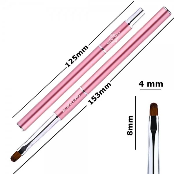 Designer Modellage Pinsel - Round Brush #4 Nageldesign Nägel Nail